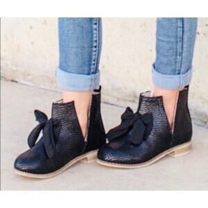 Joyfolie Mia Joy Collette Boots in Black Toddler Girl’s Size 6